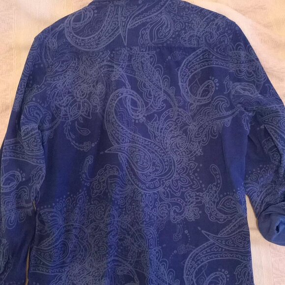 Man shirt - blue - Corduroy - Picture 6 of 7